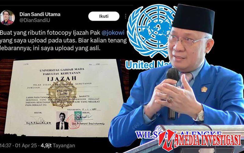 Demi Integritas Demokrasi terkait Kontroversi Ijazah Jokowi, Wilson Lalengke Kirim Surat Terbuka ke UNESCO dan ASEAN
