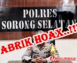 Kontroversi Putusan Prapid Kasus Tongkang di PN Sorong, Polres Sorong Selatan Diduga Produksi Hoaks