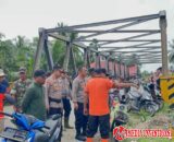 Kapolres Dharmasraya Tinjau Langsung Lokasi Banjir di Abai Siat: Pastikan Evakuasi, Keamanan, dan Pelayanan Masyarakat Berjalan Optimal
