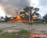 Breknews Sijago Merah Lalap Habis Kantor Camat Enok