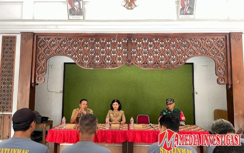Guna Menunjang Tantangan ke Depan, Kelurahan Kratonan Gelar Tes Uji Kemampuan Linmas