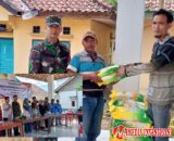 Kades Kedung rejo buay madang timur bagikan beras gratis kepada warga, setelah acara musdesus