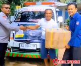 Aspeda Titipkan Bantuan Korban Bencana Agam Melalui Wali Nagari Sungai Duo