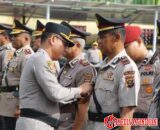 Kapolres Pimpin langsung Sertijab sejumlah Pejabat Polres OKU Timur