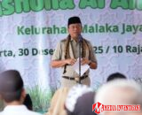 Munjirin Ajak Warga Rayakan Tahun Baru 2026 dengan Doa dan Donasi