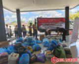 Polres Dharmasraya Salurkan Bantuan untuk Korban Bencana di Sumbar, Ajak Warga Ikut Peduli
