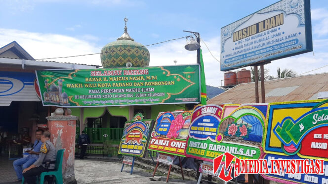 
					Masjid Ilham Koto Lalang Diresmikan, Wawako Maigus Nasir Tekankan Pentingnya Penguatan Agama dan Budaya