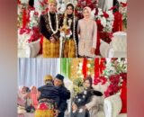 Nuansa Religius Warnai Pernikahan Ari Darmawan dengan Vidi Putri Utari