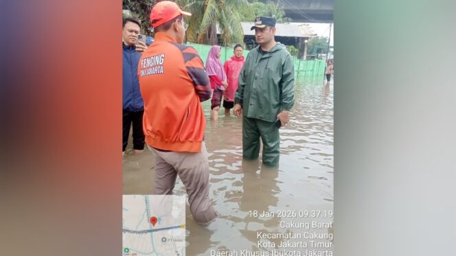 
					Kondisi banjir di Cakung (Dok. Istimewa)