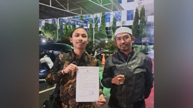 
					Perwakilan API DKI Jakarta usai pendampingan melakukan laporan kepolisian. (Dok. Istimewa)