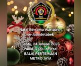 PWI Pusat Akan Selenggarakan Natal Bersama Wartawan Kristiani se-Jabodetabek