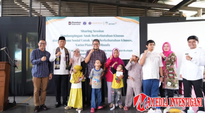
					PT Antam dan Pemkot Jakarta Timur Gelar Sharing Session ABK dan Santuni 300 Anak