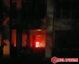 Breaking News! Asap Tebal Membubung, Kantor Bupati Indragiri Hilir di Lalap Api