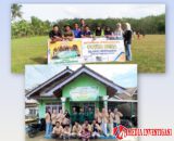 KKN dari IAI IPMU gumawang sangat mendukung kegiatan olahraga didesa argomulyo belitang jaya