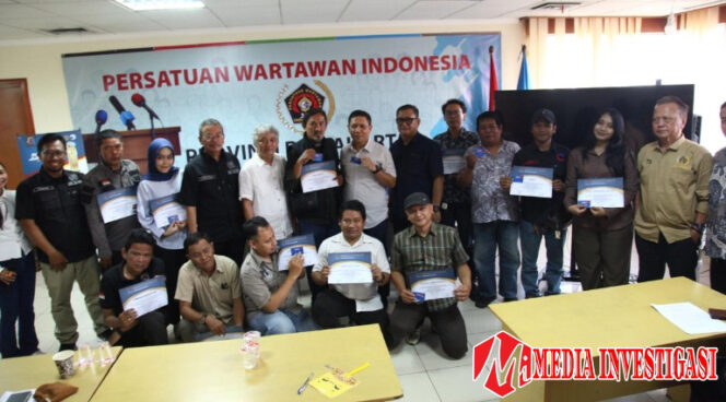 
					Uji Kompetensi Wartawan melalui PWI Jaya. (Dok PWI Jaya)