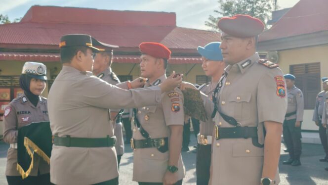 
					Kapolres Sibolga Pimpin Sertijab Kabag SDM Dan Kasat Resnarkoba Polres Sibolga