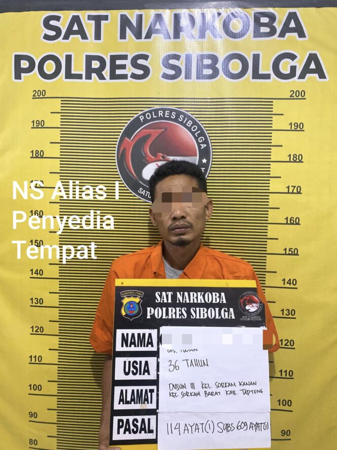 
					Kios Stiker Jadi Tempat Transaksi, Polres Sibolga Ringkus Pelaku Narkoba