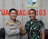 Perkuat Sinergitas TNI-Polri, Kapolres Tapanuli Tengah Kunjungi Satradar 103 Sibolga