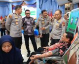 Polda Riau Gelar Donor Darah dalam rangka Jumat Berkah
