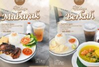 Menu khusus Ramadhan di Clay Coffee Space. (Dok. Istimewa)