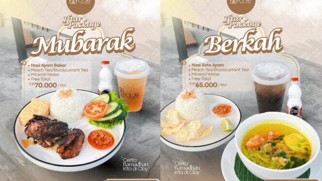 
					Menu khusus Ramadhan di Clay Coffee Space. (Dok. Istimewa)
