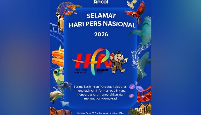 Ucapan Hari Pers Nasional PT Pembangunan Jaya Ancol