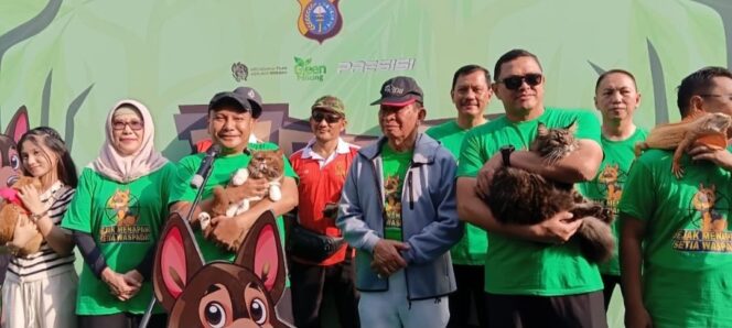 
					Polda Riau Gelar Pet Parade Kenang Reno, Anjing Pelacak K9 Pahlawan Kemanusiaan