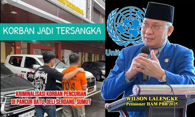 
					Kriminalisasi Korban Pencurian di Pancur Batu, Potret Buram Penegakan Hukum