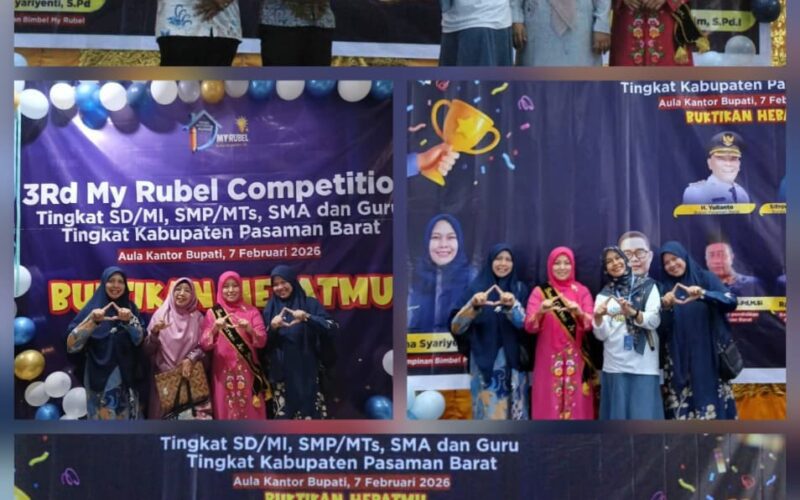 Peserta Third My Rubel Competition Membeludak, Bupati Yulianto: Ini Calon Generasi Emas Pasaman Barat