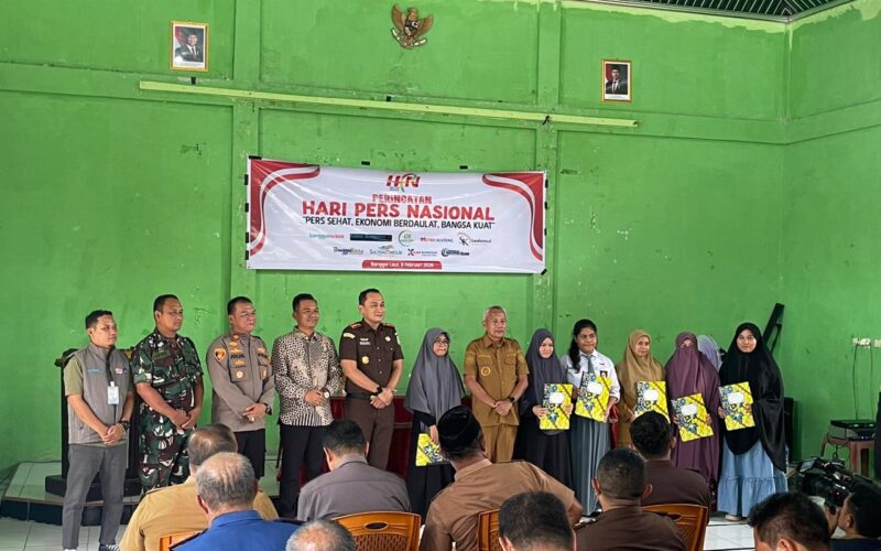 Mewakili Kapolres Kapolsek Banggai AKP Jolly R. Lengkong, SH, Hadiri Peringatan Hari Pers Nasional 2026 di Banggai Laut Untuk Perkuat Sinergitas