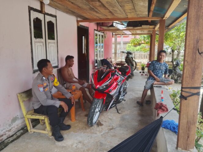 
					Demi Aman Dan Kondusif Sambut Ramadhan, Bhabinkamtibmas Polsek Totikum Imbau Remaja Hindari Knalpot Brong