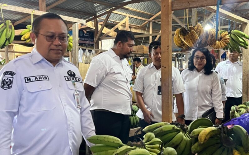 Satgas Pangan Polres Bangkep Laksanakan Sidak Pasar Salakan, Dalam Rangka Memastikan Harga Sesuai HET Jelang Ramadhan 1447.H