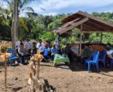 Polsek Banggai Optimalkan Potensi Petani Desa Sekaligus Berikan Pengamanan Dan Imbauan Kamtibmas Saat Panen Raya