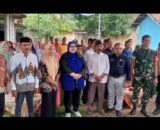Hj.meilinda selaku anggota DPRD provinsi Sumsel hadir di Rejosari untuk menyerap aspirasi masyarakat