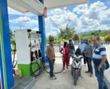 Kepolisian Resor Bangkep Melaksanakan Patroli Ke Sejumlah SPBU Di Bangkep Pastikan Stok BBM Distribusi Aman Sesuai Aturan