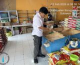 Polres Bangkep Kembali Melakukan  Pamantauan Harga Pangan Di Kabupaten Banggai Laut Untuk Memastikan Stabilitas HET