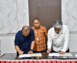 Pemkab Tapteng dan Caritas Indonesia Tanda Tangani Kesepakatan Bersama Program Peningkatan Kulitas dan Pembangunan Perumahan Kawasan Pemukiman