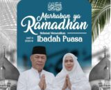 Bupati Kabupaten Banggai Kepulauan Rusly Moidady Besama Ketua TP-PKK Kabupaten Banggai Kepulauan Ny. Hj. Halimah Berserta  Keluarga Mengucapkan : 