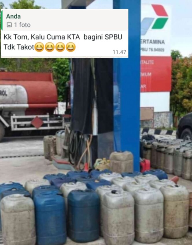 
					Ketua Investigasi Nasional LPK GPI Tegas Minta Penegak Hukum Di Bangkep Jagan Ikut Jadi Kura-Kura Tangkap Pemilik SPBU Nakal Langgar Aruran