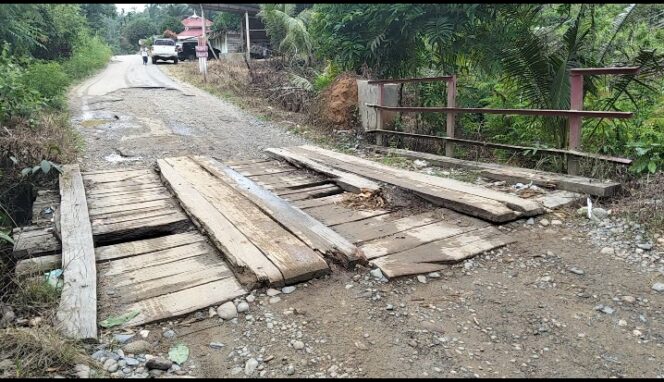 
					Jembatan Rusak dan Jalan Berlubang 20 Km di Sembilan Koto Ancam Keselamatan Warga, Pemkab Dharmasraya Diminta Bertindak Cepat