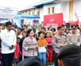Kapolri dan Ketua Komisi IV DPR RI Hadir di Huntara Pinangsori, Bawa Bantuan dan Harapan bagi Korban Bencana