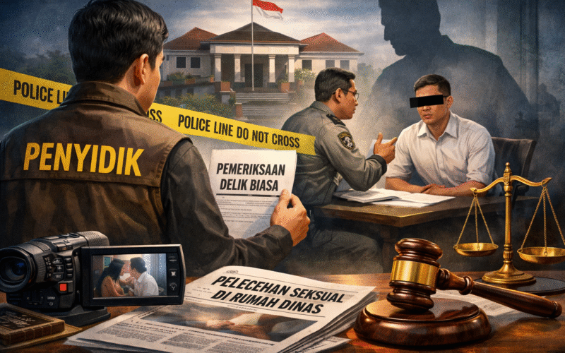TAJUK RENCANA Saatnya Penyidik Gunakan Delik Biasa dalam Kasus Dugaan Pelecehan di Rumah Dinas Dharmasraya