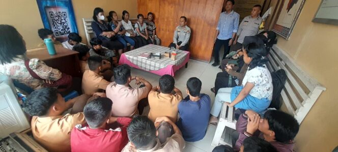 
					Tawuran Berakhir Damai, Polsek Pandan Panggil Orang Tua dan Pihak Sekolah