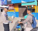 Personel Satlantas Polres Bangkep Tekan Angka Kecelakaan Intensifkan Pengaturan Lalu Lintas Pagi Hari Di Kota Salakan