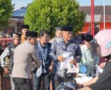 Pembagian Takjil Bupati Nias Utara Buka Puasa Bersama Polres Nias