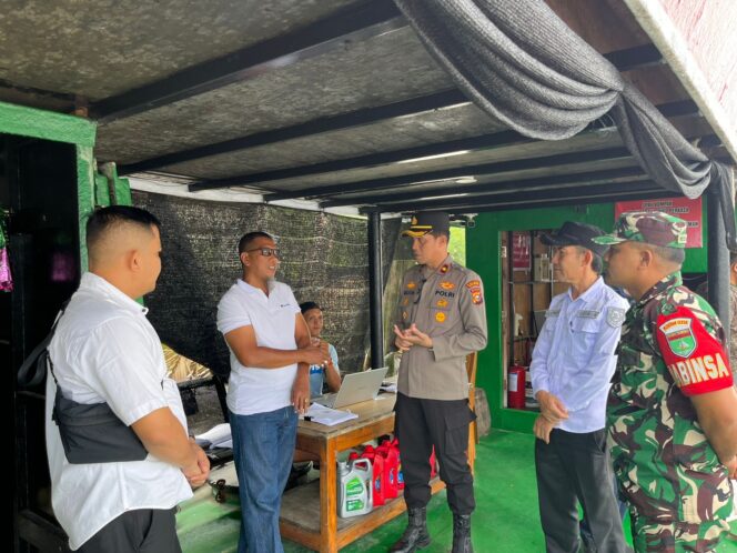 
					Polsek Kateman Cek Ketersediaan dan Distribusi BBM serta LPG Jelang Lebaran