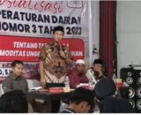 Varel Oriano Sosialisasikan Perda Perkebunan di Dharmasraya, Tegaskan Komitmen Perjuangkan Hak Petani Sawit