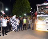 Bupati Tapteng Lepas Pawai Takbiran, Ribuan Warga Semarakkan Malam Pawai Takbiran Idul Fitri 1447 H