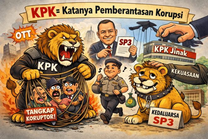 
					KPK = Katanya Pemberantasan Korupsi