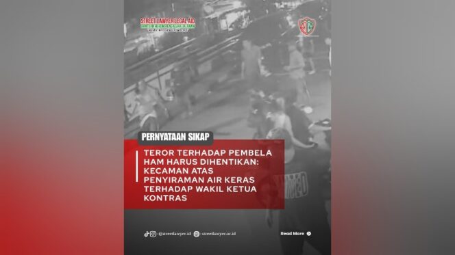 
					Peristiwa penyiraman air keras. (Ai)